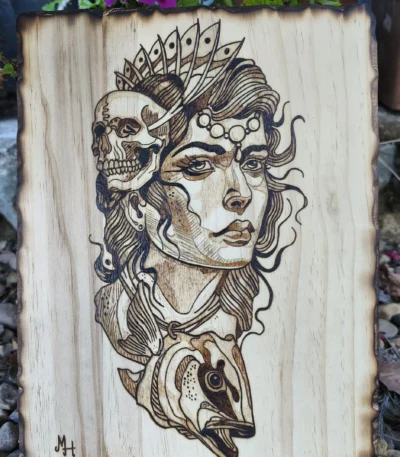 Pirografía Hechicera