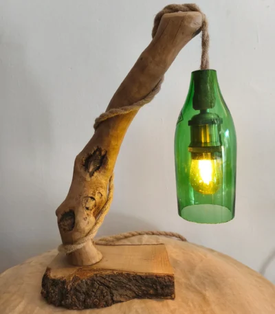 Lámpara Botella