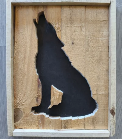 Cuadro Lobo