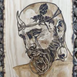 Pirografía Vikingo